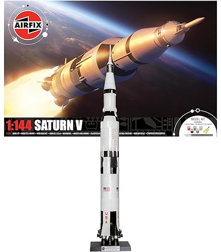 Amazon.com: Dragon Models Apollo 11 Saturn V Spacecraft Building